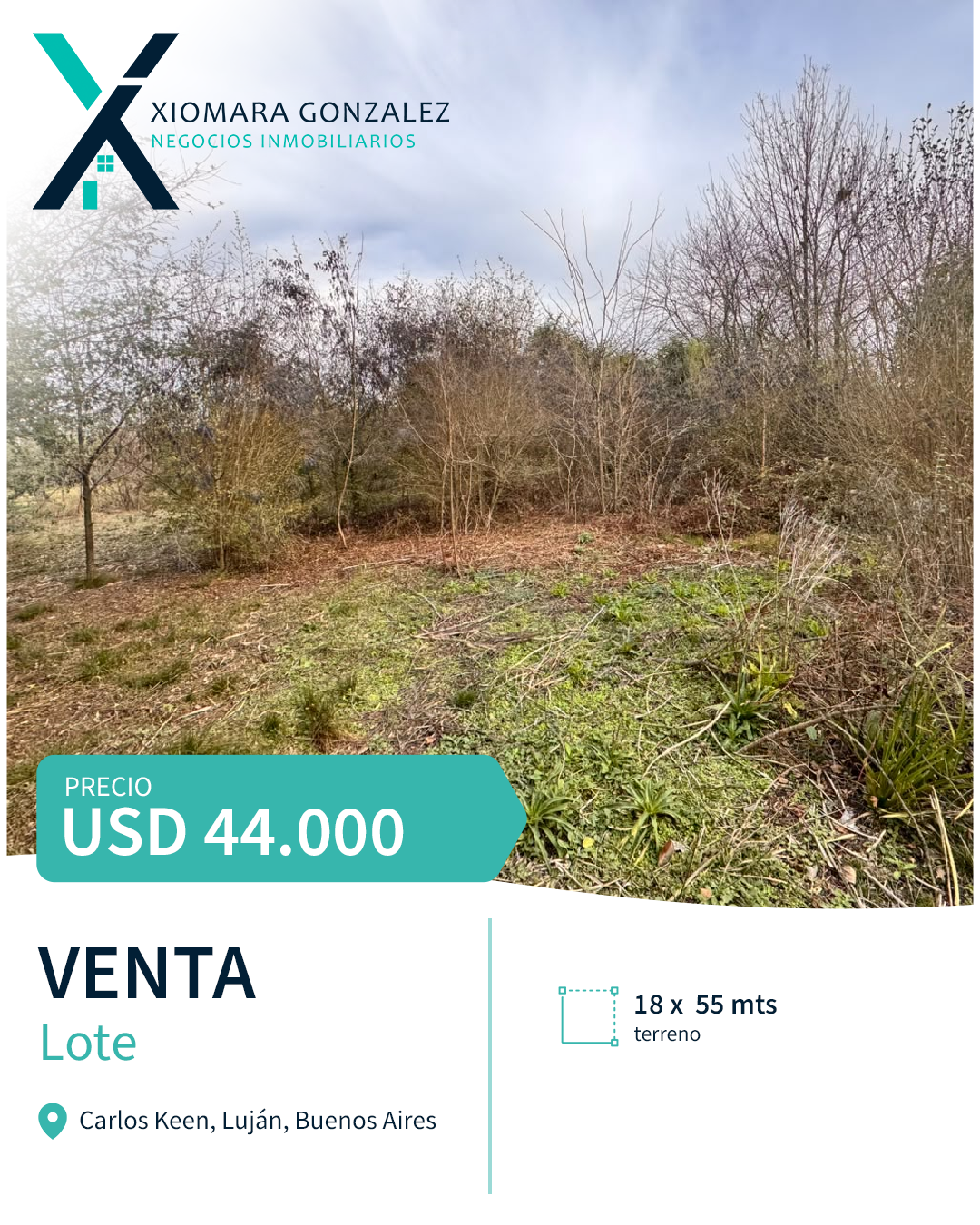 LOTE EN VENTA – CARLOS KEEN