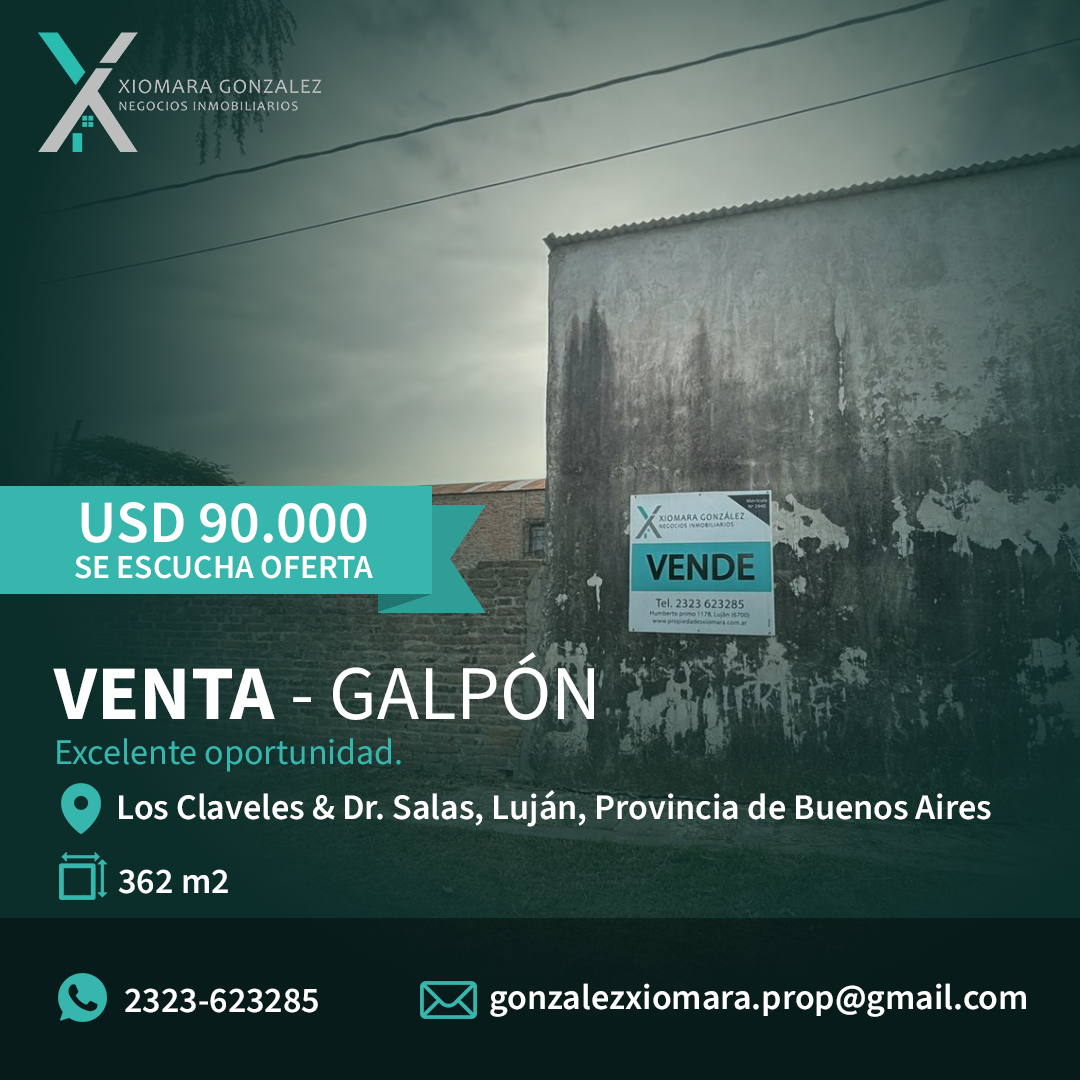 VENTA DE GALPÓN