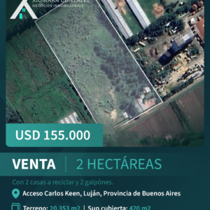 VENTA DE 2 HECTÁREAS