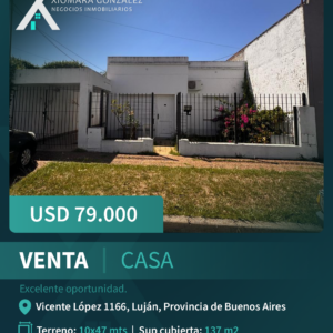 SE VENDE CASA