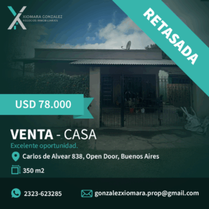 SE VENDE CASA
