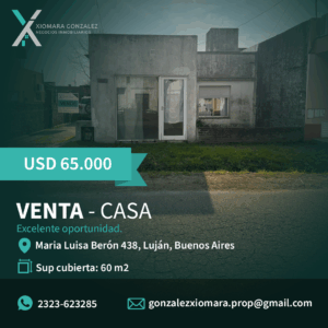 SE VENDE CASA EN PUEBLO NUEVO