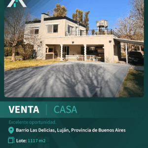 SE VENDE CASA EN BARRIO LAS DELICIAS
