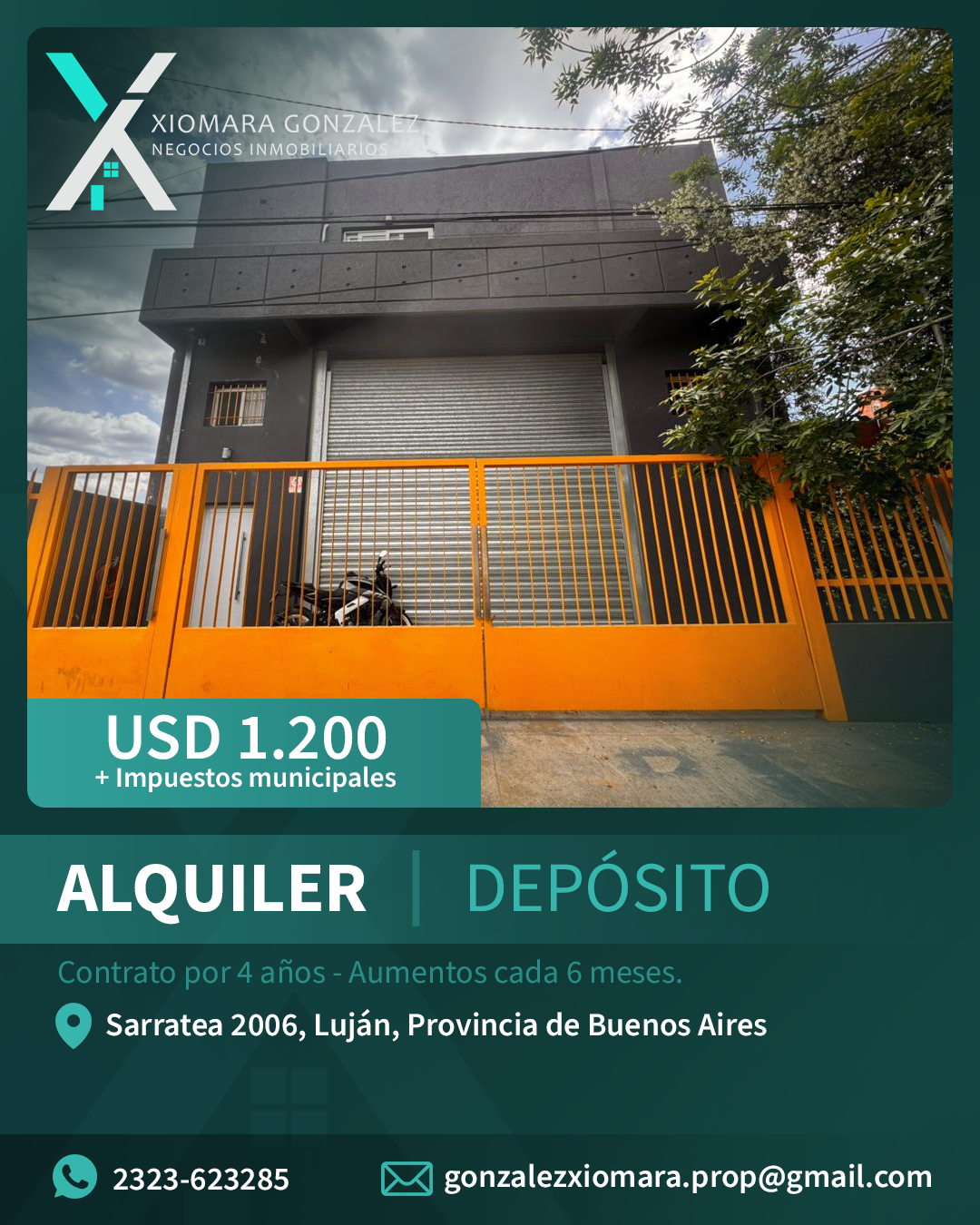 ALQUILER DE DEPOSITO INDUSTRIAL