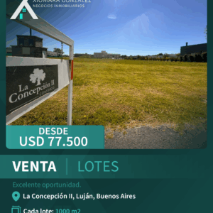 VENTA DE LOTES EN LA CONCEPCIÓN II