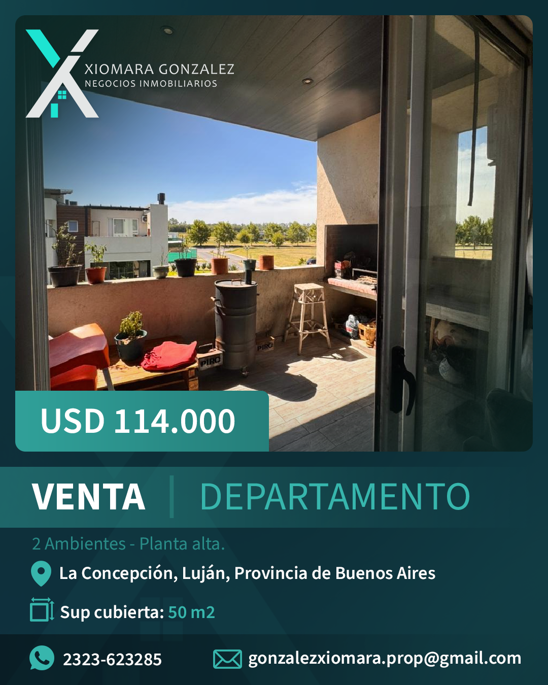 DEPARTAMENTO EN VENTA – CLUB DE CAMPO LA CONCEPCIÓN