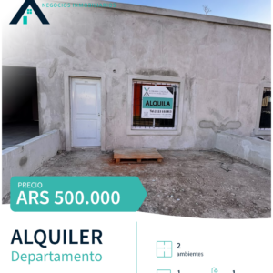DEPARTAMENTO EN ALQUILER – BARRIO EL TRÉBOL