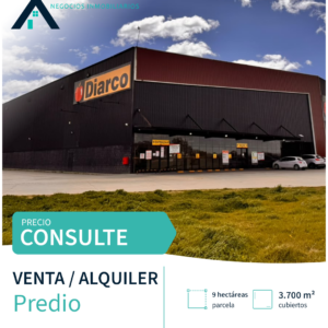 PREDIO EN VENTA O ALQUILER