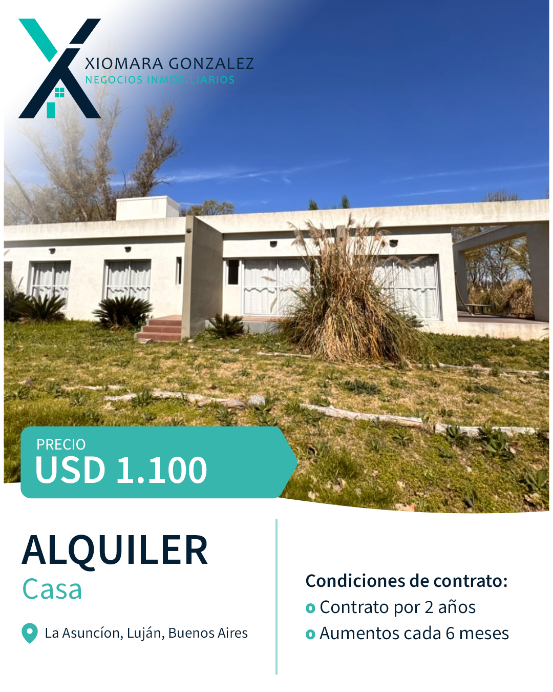 CASA EN ALQUILER – LA ASUNCIÓN