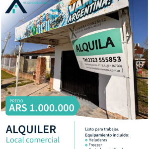 LOCAL COMERCIAL EN ALQUILER