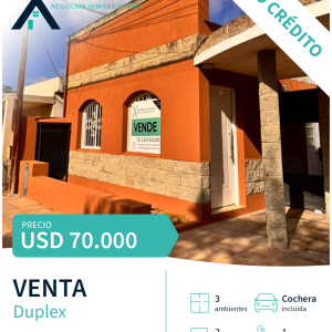 DÚPLEX EN VENTA – LUJÁN