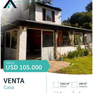 CASA EN VENTA – HOSTERÍA SUR, LUJÁN